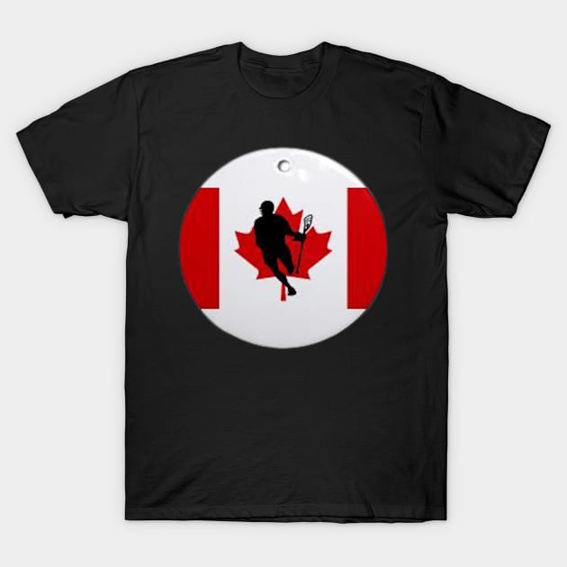 Pins Canada Lacrosse | Sport Canada T-Shirt by euror-design